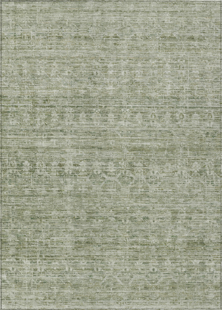 Piper Looms Chantille Stripe ACN1746 Sage Machine Washable Area Rug main image