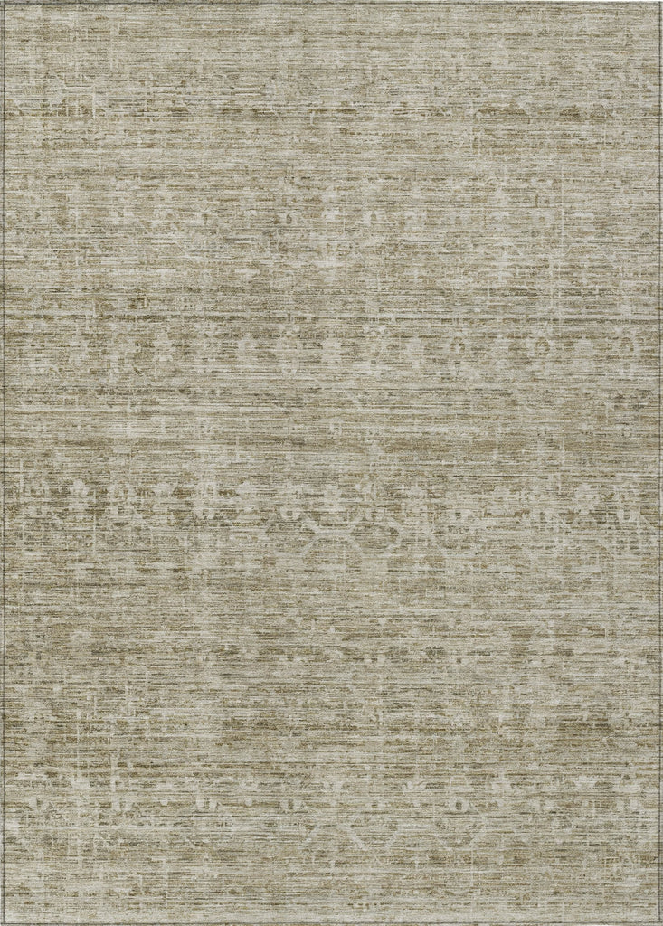 Piper Looms Chantille Stripe ACN1746 Taupe Machine Washable Area Rug main image