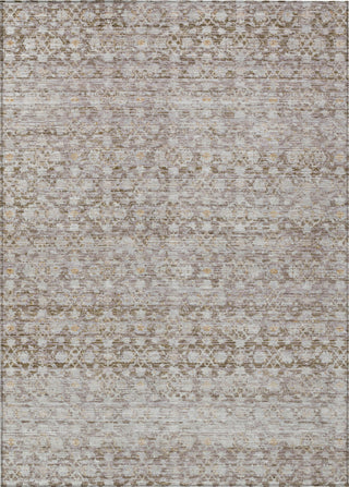 Piper Looms Chantille Stripe ACN1747 Taupe Machine Washable Area Rug main image