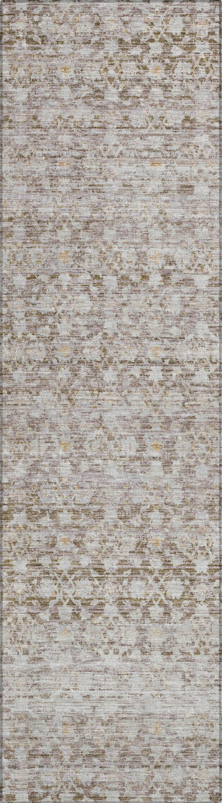 Piper Looms Chantille Stripe ACN1747 Taupe Machine Washable Area Rug Runner Main Image