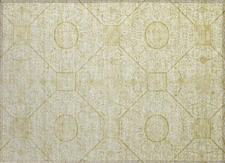 Piper Looms Chantille Geometric ACN1748 Wheat Machine Washable Area Rug Scatter Main Image