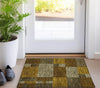 Piper Looms Chantille Squares ACN1749 Pewter Machine Washable Area Rug Scatter Lifestyle Image Feature