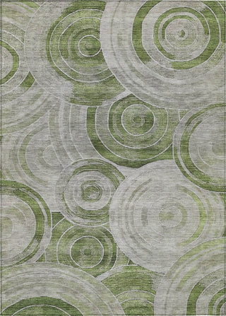 Piper Looms Chantille Geometric ACN1750 Aloe Machine Washable Area Rug main image