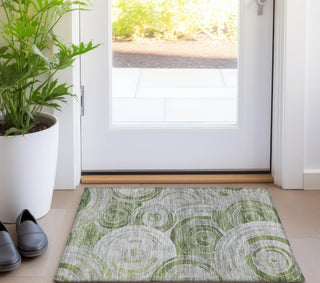 Piper Looms Chantille Geometric ACN1750 Aloe Machine Washable Area Rug Scatter Lifestyle Image Feature