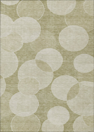 Piper Looms Chantille Geometric ACN1751 Tan Machine Washable Area Rug main image