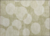 Piper Looms Chantille Geometric ACN1751 Tan Machine Washable Area Rug Scatter Main Image