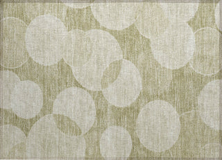 Piper Looms Chantille Geometric ACN1751 Tan Machine Washable Area Rug Scatter Main Image