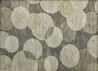 Piper Looms Chantille Geometric ACN1751 Taupe Machine Washable Area Rug Scatter Main Image