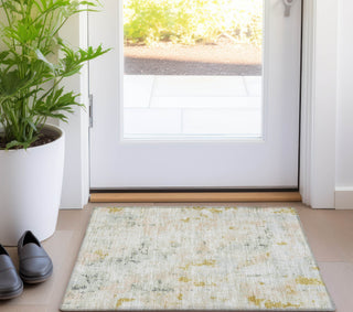 Piper Looms Chantille Modern ACN1753 Beige Machine Washable Area Rug Scatter Lifestyle Image Feature
