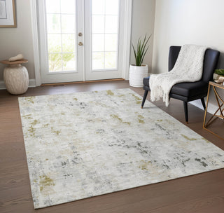 Piper Looms Chantille Modern ACN1753 Linen Machine Washable Area Rug Lifestyle Image Feature