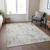 Piper Looms Chantille Modern ACN1753 Linen Machine Washable Area Rug Lifestyle Image Feature