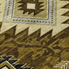 Piper Looms Chantille Tribal ACN1754 Brown Machine Washable Area Rug Swatch Image