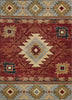 Piper Looms Chantille Tribal ACN1754 Paprika Machine Washable Area Rug main image