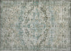 Piper Looms Chantille Border ACN1755 Sage Machine Washable Area Rug Scatter Main Image