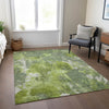 Piper Looms Chantille Modern ACN1756 Aloe Machine Washable Area Rug Lifestyle Image Feature