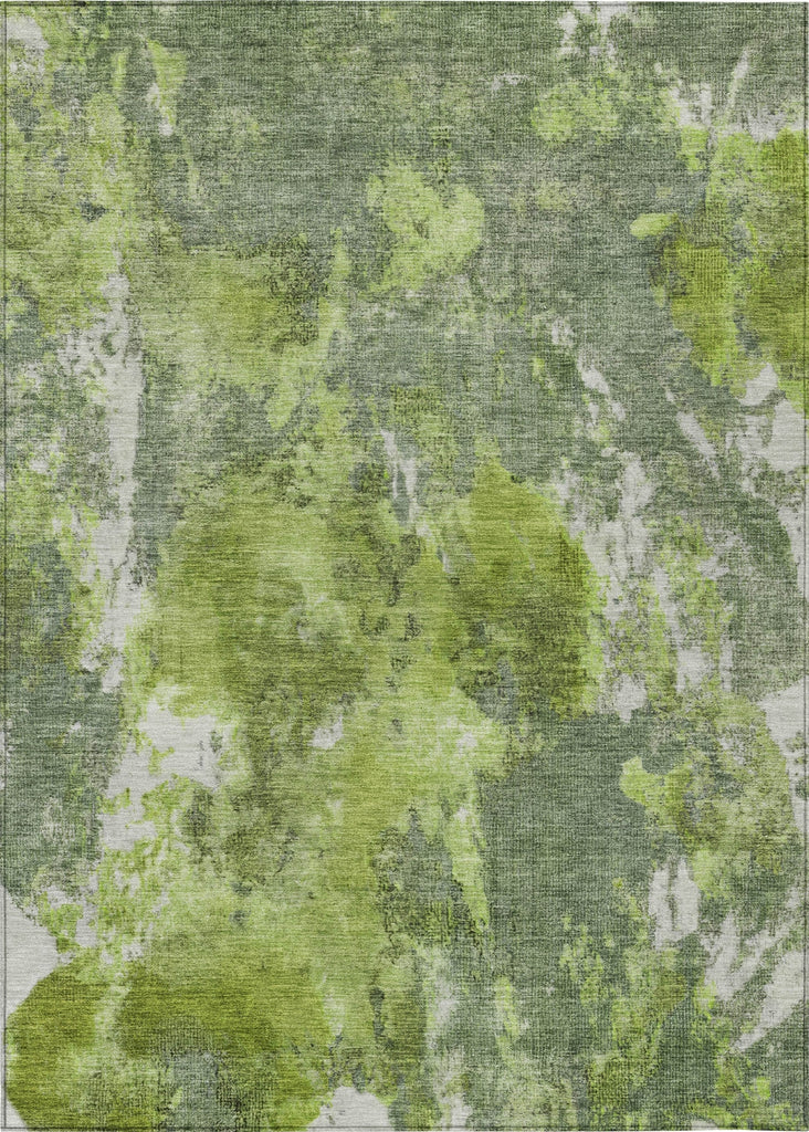 Piper Looms Chantille Modern ACN1756 Aloe Machine Washable Area Rug main image