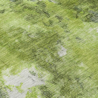 Piper Looms Chantille Modern ACN1756 Aloe Machine Washable Area Rug Swatch Image