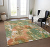 Piper Looms Chantille Modern ACN1756 Fern Machine Washable Area Rug Lifestyle Image Feature
