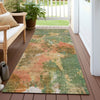 Piper Looms Chantille Modern ACN1756 Fern Machine Washable Area Rug Runner Outdoor Lifestyle Image Feature