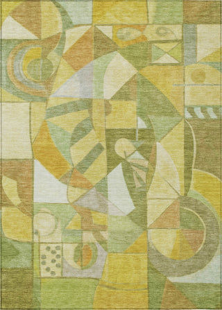 Piper Looms Chantille Abstract ACN1758 Fern Machine Washable Area Rug main image