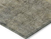 Piper Looms Chantille Modern ACN1759 Granite Machine Washable Area Rug Corner Image