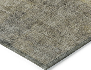 Piper Looms Chantille Modern ACN1759 Granite Machine Washable Area Rug Corner Image