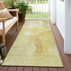 Piper Looms Chantille Modern ACN1759 Wheat Machine Washable Area Rug Runner Outdoor Lifestyle Image Feature