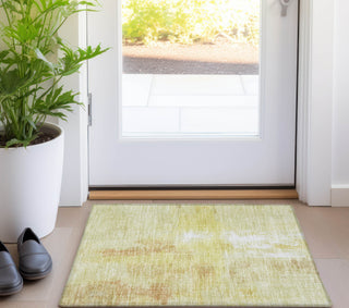 Piper Looms Chantille Modern ACN1759 Wheat Machine Washable Area Rug Scatter Lifestyle Image Feature