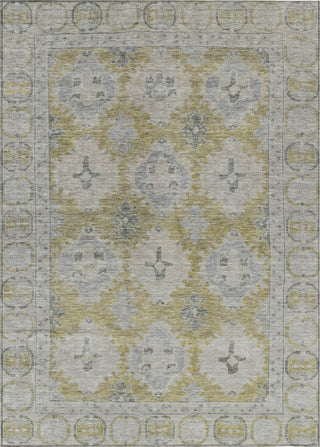 Piper Looms Chantille Border ACN1760 Wheat Machine Washable Area Rug main image