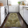 Piper Looms Chantille Border ACN1761 Brown Machine Washable Area Rug Runner Lifestyle Image Feature