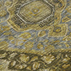 Piper Looms Chantille Border ACN1761 Brown Machine Washable Area Rug Swatch Image