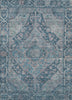 Piper Looms Chantille Border ACN1761 Denim Machine Washable Area Rug main image