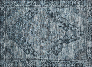 Piper Looms Chantille Border ACN1761 Navy Machine Washable Area Rug Scatter Main Image