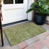 Piper Looms Chantille Border ACN1762 Aloe Machine Washable Area Rug Scatter Outdoor Lifestyle Image Feature