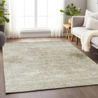 Piper Looms Chantille Global ACN1763 Beige Machine Washable Area Rug Lifestyle Image Feature