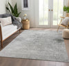 Piper Looms Chantille Global ACN1763 Gray Machine Washable Area Rug Lifestyle Image Feature