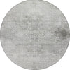 Piper Looms Chantille Global ACN1763 Gray Machine Washable Area Rug Round Main Image