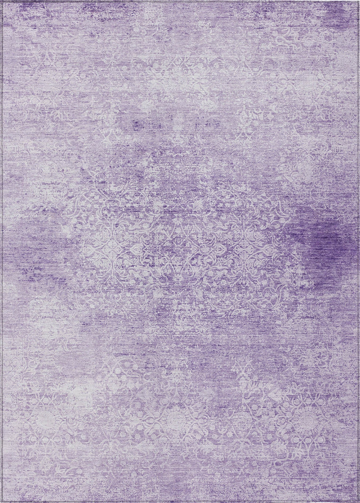 Piper Looms Chantille Global ACN1763 Lilac Machine Washable Area Rug main image