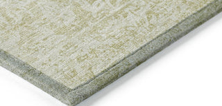 Piper Looms Chantille Global ACN1763 Wheat Machine Washable Area Rug Corner Image
