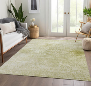 Piper Looms Chantille Global ACN1763 Wheat Machine Washable Area Rug Lifestyle Image Feature