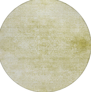 Piper Looms Chantille Global ACN1763 Wheat Machine Washable Area Rug Round Main Image