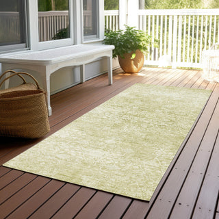 Piper Looms Chantille Global ACN1763 Wheat Machine Washable Area Rug Runner Outdoor Lifestyle Image Feature