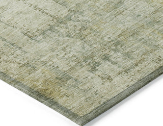 Piper Looms Chantille Modern ACN1764 Beige Machine Washable Area Rug Corner Image