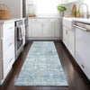 Piper Looms Chantille Modern ACN1764 Blue Machine Washable Area Rug Runner Lifestyle Image Feature