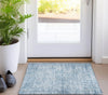 Piper Looms Chantille Modern ACN1764 Blue Machine Washable Area Rug Scatter Lifestyle Image Feature