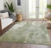 Piper Looms Chantille Modern ACN1765 Aloe Machine Washable Area Rug Lifestyle Image Feature