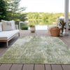 Piper Looms Chantille Modern ACN1765 Aloe Machine Washable Area Rug Outdoor Lifestyle Image Feature