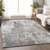 Piper Looms Chantille Modern ACN1765 Brown Machine Washable Area Rug Lifestyle Image Feature