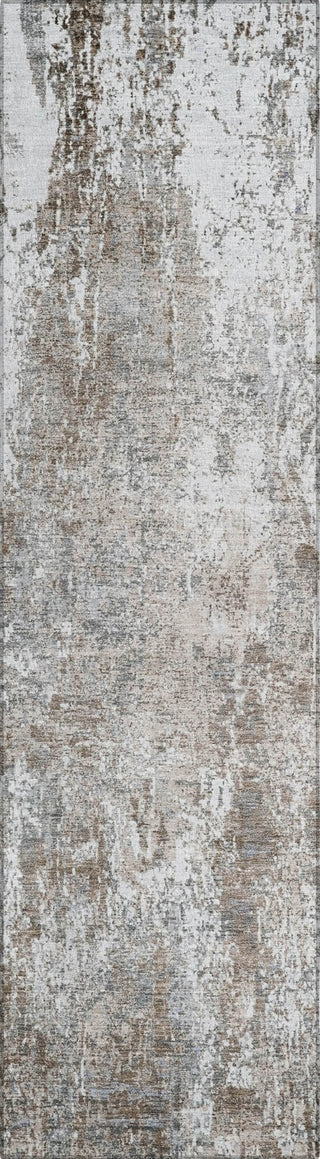 Piper Looms Chantille Modern ACN1765 Brown Machine Washable Area Rug Runner Main Image