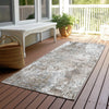 Piper Looms Chantille Modern ACN1765 Brown Machine Washable Area Rug Runner Outdoor Lifestyle Image Feature